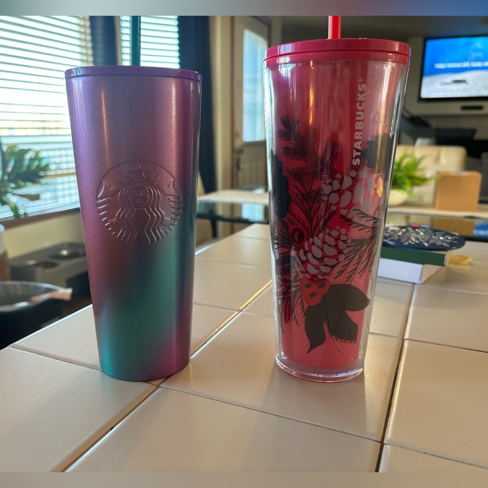 Starbucks cups